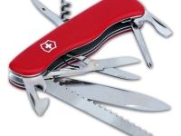 Нож перочинный Victorinox Outrider 0.8513, сталь X50CrMoV15, рукоять нейлон, красный