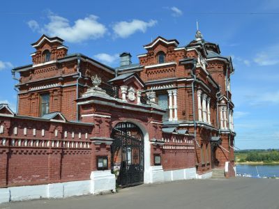 Ограда с воротами