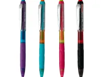 Карандаш автоматический Pentel "Q-Erase" с выкручивающимся ластиком 0,5 мм, черный корпус