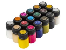 Набор акрила по коже "Decola" 17+1 шт х 20 мл, картон