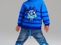 Брюки детские текстильные утепленные флисом для мальчиков