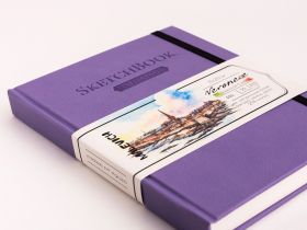 Скетчбук для акварели Малевичъ "Veroneze" 15х20 см., 200 г., 50 л.
