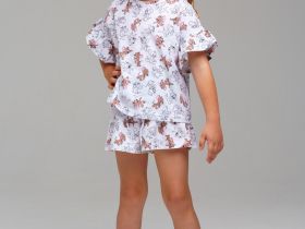 Пижама трикотажная для девочек