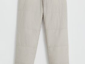 Утепленные брюки с эластичным низом