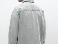 Джинсовая рубашка, Бежевый