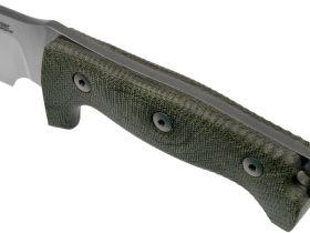 Нож с фиксированным клинком LionSteel M7, сталь Uddeholm Sleipner, рукоять микарта, зеленый