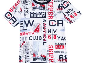 Фуфайка трикотажная для мальчиков (футболка)