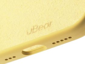 Клип-кейс uBear Touch Mag для Apple iPhone 17 Светло-Жёлтый