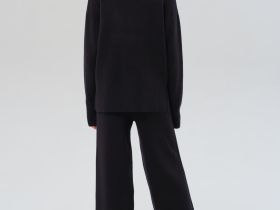 Комплект трикотажный для девочек: джемпер, брюки