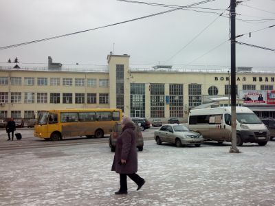 Вокзал железнодорожный, 1933 г., архитектор В.М. Каверинский