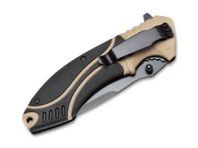 Складной нож Boker Advance Desert Pro, сталь D2, рукоять термопластик GRN & Dynaflex rubber