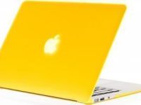 Чехол Daav HardShell Satin для Macbook Pro 13" пластиковый (желтый)