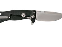 Нож складной LionSteel SR11A BS, сталь Uddeholm Sleipner®, рукоять алюминий (Black Solid® Aluminum)