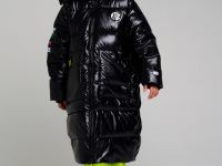 Пальто текстильное с полиуретановым покрытием для девочек