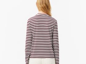 Женский лонгслив Lacoste из хлопка