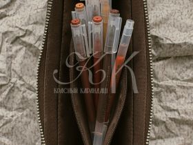 Набор ручек гелевых Languo, 0,6 мм, 9 цветов, телесные темные цвета