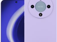 Клип-кейс Krutoff Silicone для HONOR X9d Фиолетовый