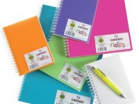 Блокнот для графики на спирали Canson "Notes" 18,5х18,5 см 50 л 120 г, обложка пластик. фиолетовая