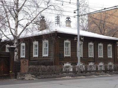 Дом, в котором в 1848 г. родился и жил до 1868 г. Суриков Василий Иванович. В доме – музей В.И.Сурикова