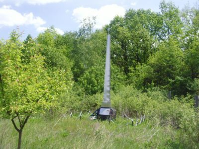 Могила партизанки-разведчицы Елены Яковлевны Литвиновой-Выродовой (1919-1941 гг.), расстрелянной фашистами в 1941 году