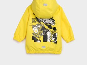 Куртка детская текстильная с полиуретановым покрытием для мальчиков (ветровка)