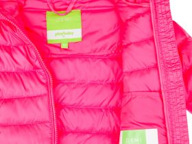 Куртка детская текстильная с полиуретановым покрытием для девочек (ветровка)