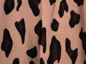 Комплект трикотажный для девочек: фуфайка (футболка с длинными рукавами), брюки (легинсы)