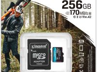 Canvas Go Plus microSDXC UHS-I U3 V30 A2 256GB с адаптером