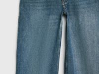 Джинсы с запахом, Синий