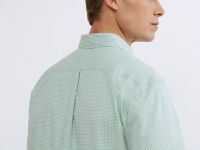 Рубашка в клетку виши, Зеленый