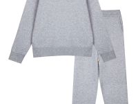 Комплект трикотажный для девочек: джемпер, брюки