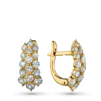 Серьги из желтого золота э0312сг04210914