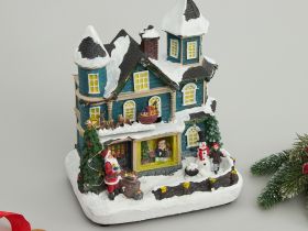 Статуэтка Снежная деревня/Villaggio di Neve I