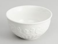 Салатник Белое тиснение/Emboss White