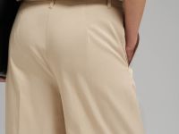 Брюки прямого кроя из тенселя