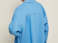 Базовая рубашка из льна и вискозы