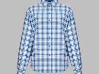 Рубашка из 100% хлопка в клетку