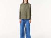 Женская рубашка Lacoste свободного кроя