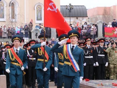 В Мирнинском районе массово отметили День Победы