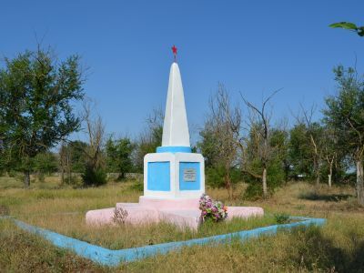 Братская могила красных партизан, погибших в годы гражданской войны