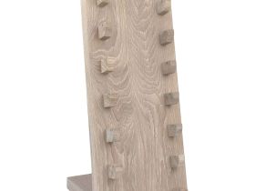 Подставка для коллекции из 7-ми ножей Woodinhome HKS0207OW, беленый дуб