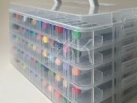 Набор маркеров акриловые Languo, 60 цветов, пластиковый бокс