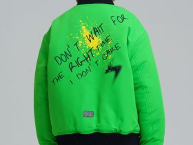 Куртка текстильная с полиуретановым покрытием для мальчиков (бомбер)