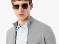 Мужской свитер Lacoste на молнии из органического хлопка