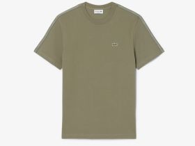 Мужская хлопковая футболка Lacoste стандартного кроя