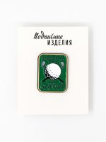 Значок эмалированный "Golf club"