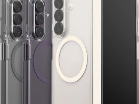 Чехол Araree Duple 360 M для Galaxy Z Fold8 Ultra прозрачный+черный