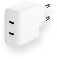 Сетевое зарядное устройство uBear Motion 2xUSB-C, 67 Вт белый
