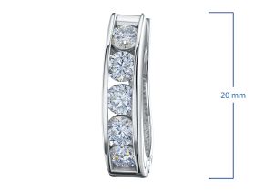 Серьги из белого золота э4712сг03135900