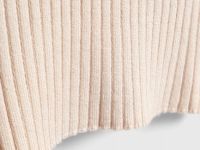 Вязаный джемпер для девочек, Бежевый